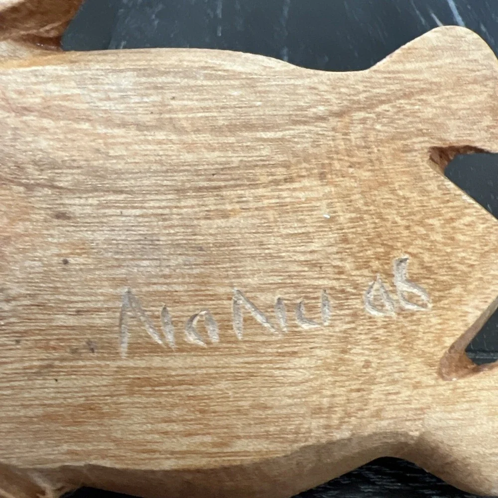 Wood Carved Turtle 5